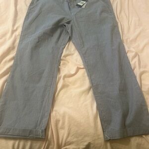 Tommy Hilfiger Hampton Heritage Pinstripe Chino size 16 W NWT $59.50